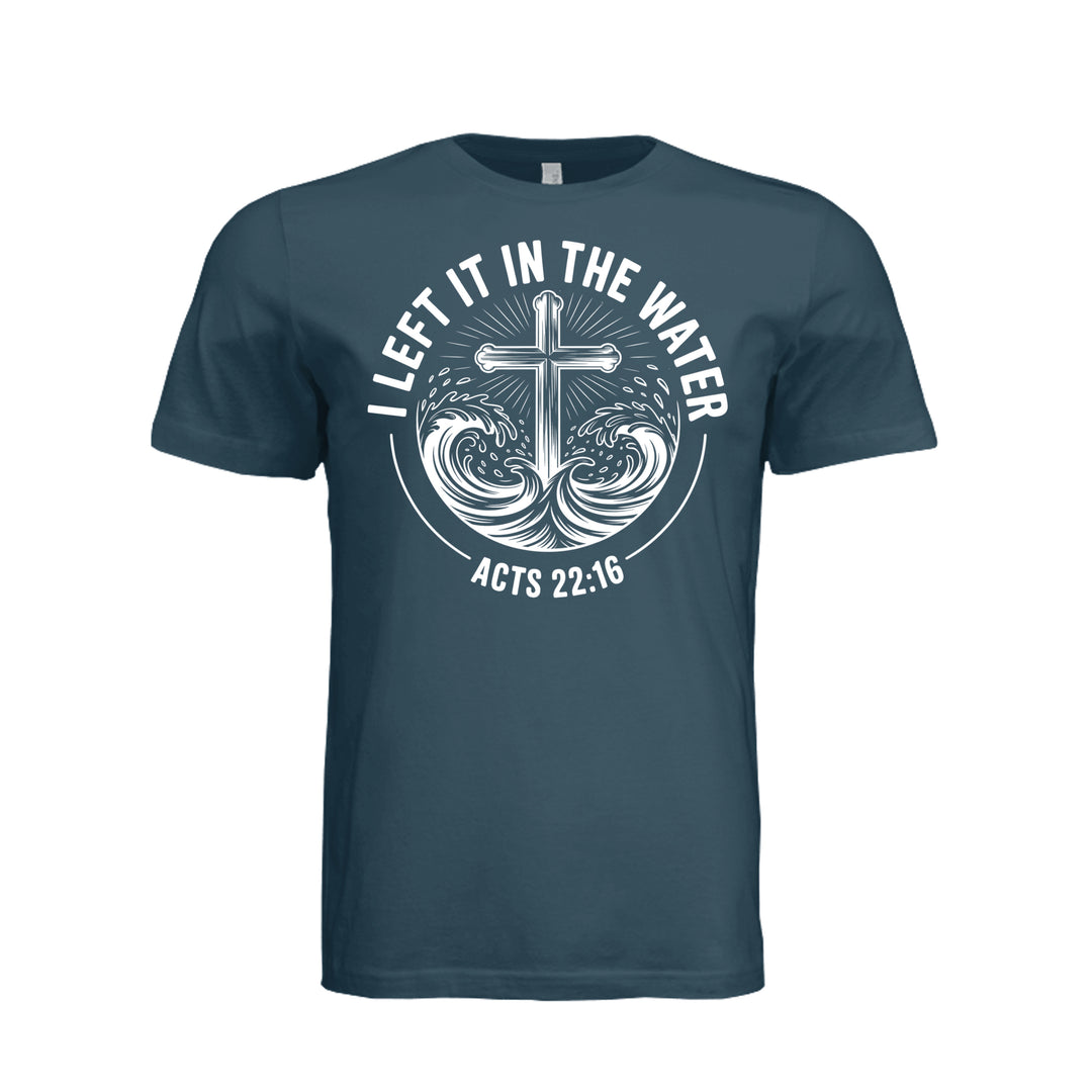 Left It in the Water Unisex Tee - Atlantic - Stone &amp; Sling