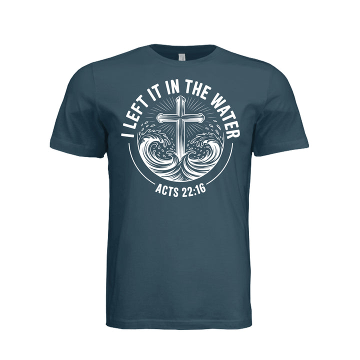 Left It in the Water Unisex Tee - Atlantic - Stone &amp; Sling