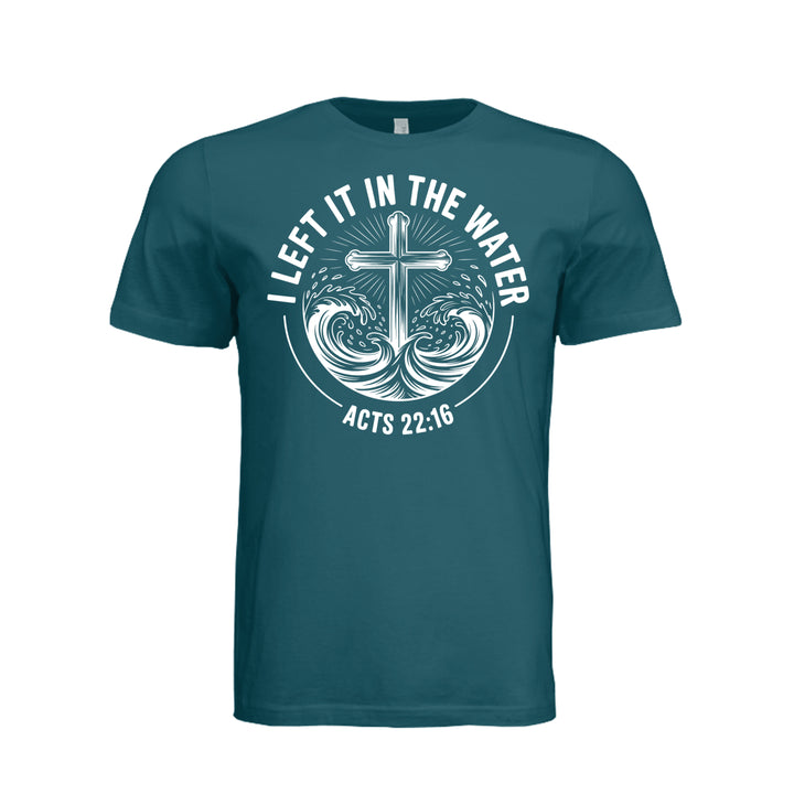 Left It in the Water Unisex Tee - Deep Teal - Stone &amp; Sling
