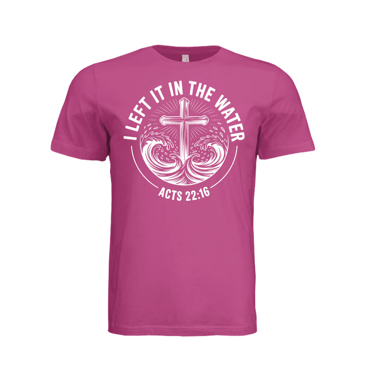 Left It in the Water Unisex Tee - Fuchsia - Stone &amp; Sling