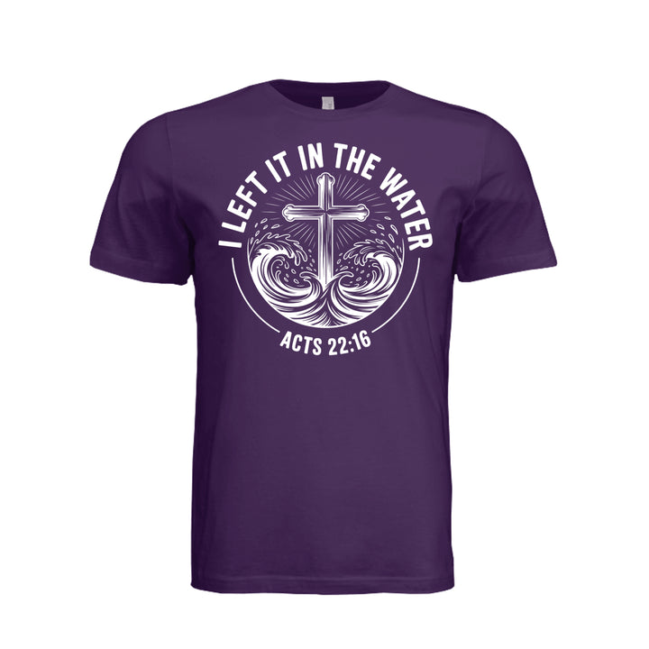 Left It in the Water Unisex Tee - Team Purple - Stone &amp; Sling