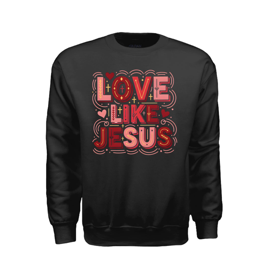 Love Like Jesus Sweatshirt - Black - Stone &amp; Sling
