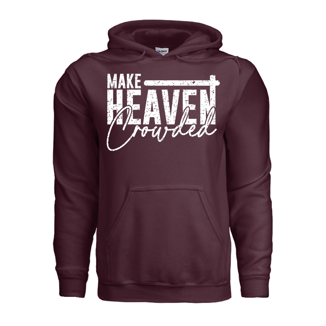 Make Heaven Crowded Hoodie - Maroon - Stone & Sling
