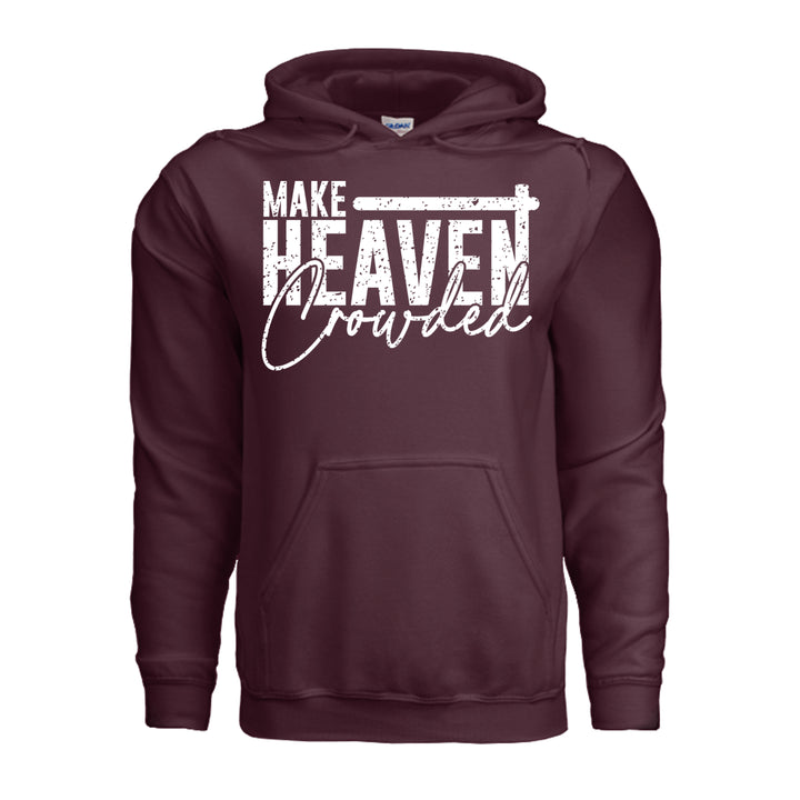 Make Heaven Crowded Hoodie - Maroon - Stone &amp; Sling