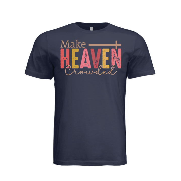 Make Heaven Crowded Unisex Tee - Navy - Stone &amp; Sling