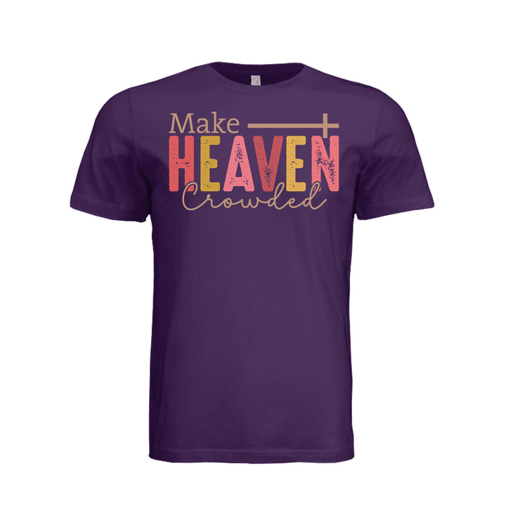 Make Heaven Crowded Unisex Tee - Team Purple - Stone &amp; Sling