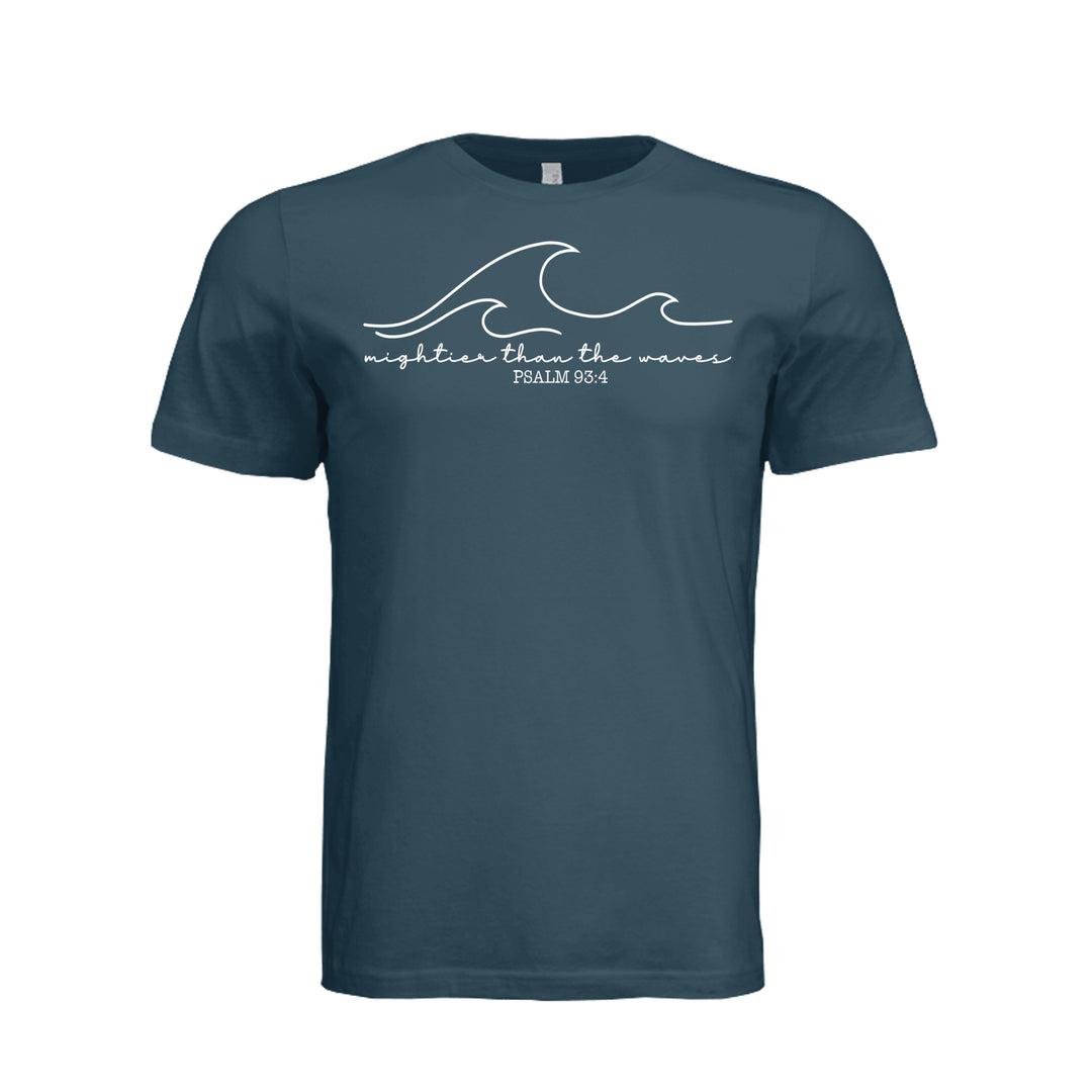 Mightier Than the Waves Unisex Tee - Atlantic - Stone &amp; Sling