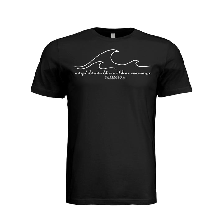 Mightier Than the Waves Unisex Tee - Black - Stone &amp; Sling