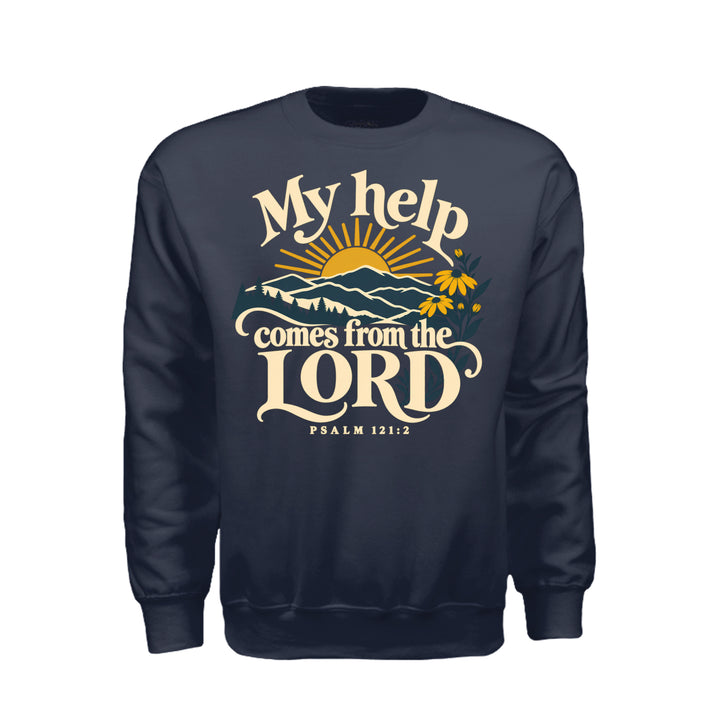 My Help Sweatshirt - Navy - Stone &amp; Sling