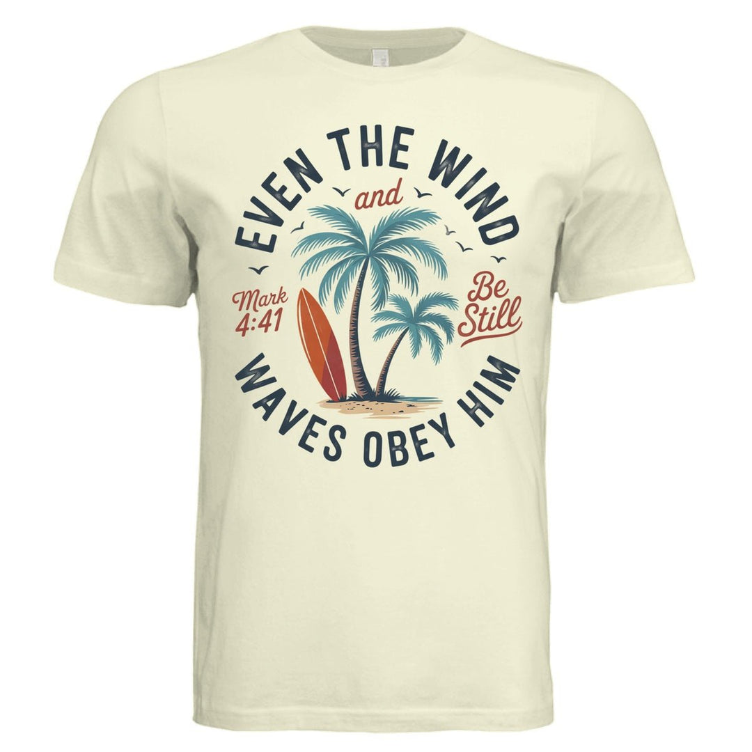 Even the Wind & Waves  Unisex Tee - Stone & Sling