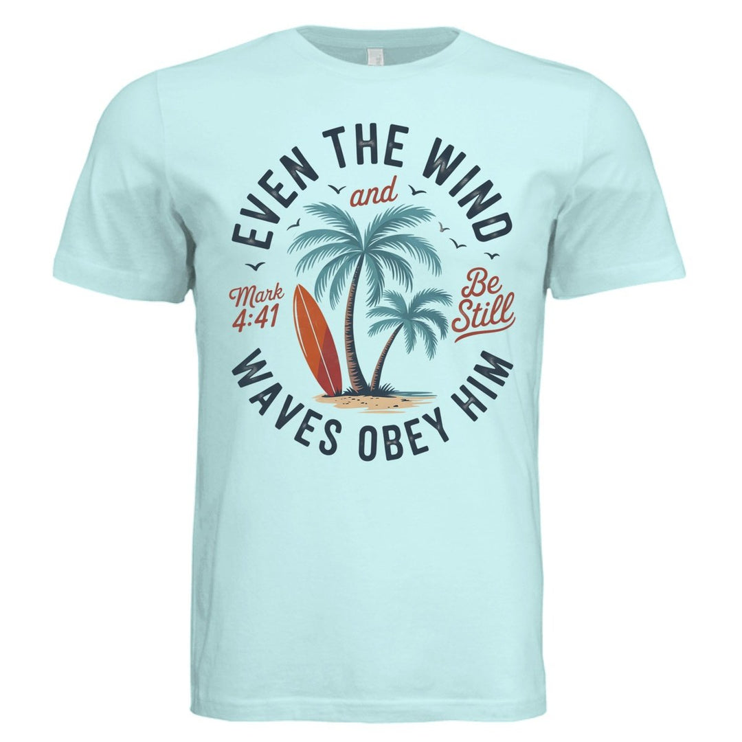 Even the Wind & Waves  Unisex Tee - Stone & Sling