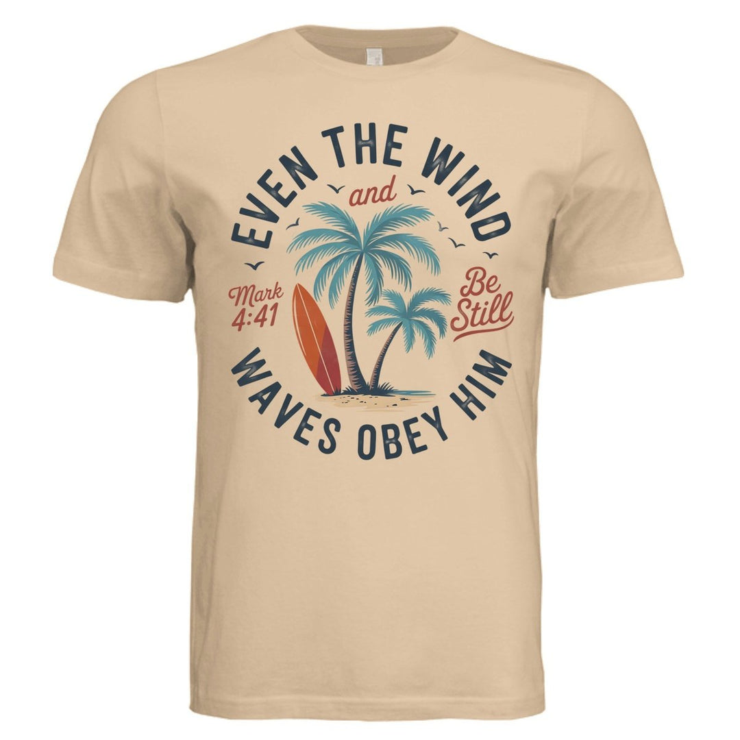 Even the Wind & Waves  Unisex Tee - Stone & Sling