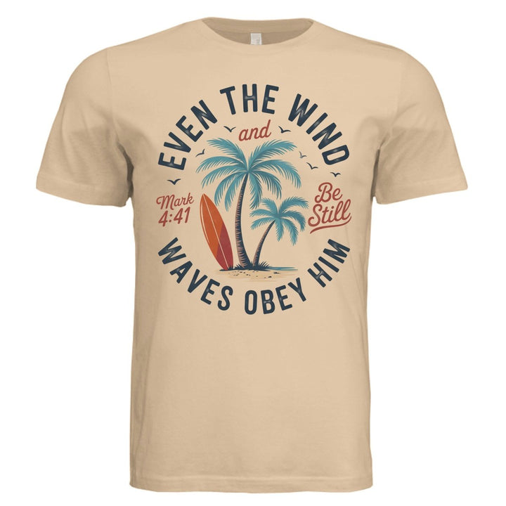 Even the Wind & Waves  Unisex Tee - Stone & Sling