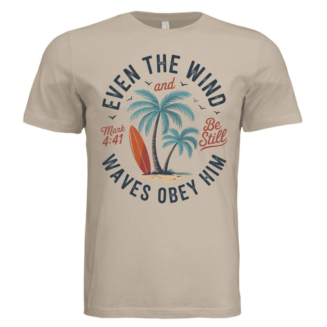 Even the Wind & Waves  Unisex Tee - Stone & Sling