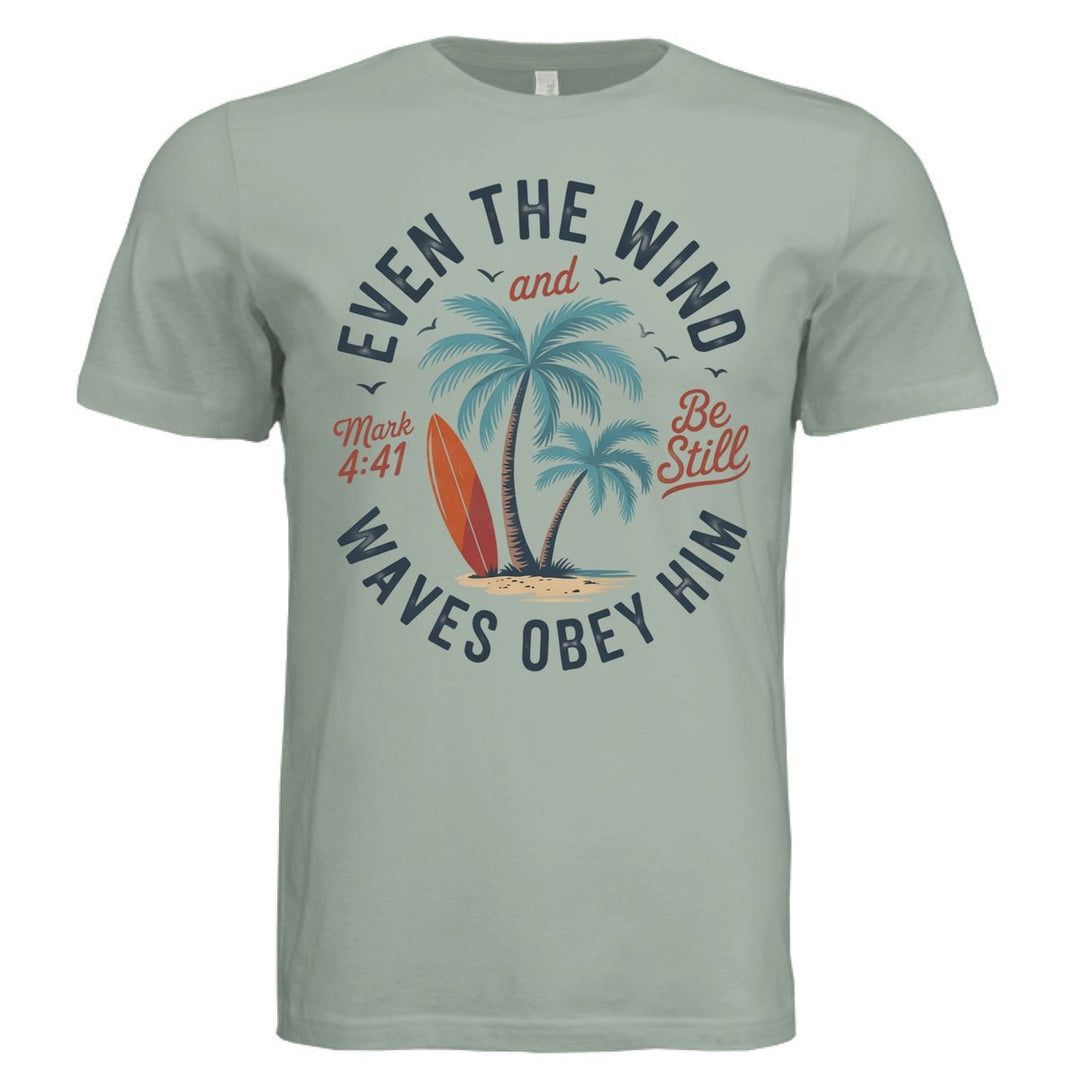 Even the Wind & Waves  Unisex Tee - Stone & Sling