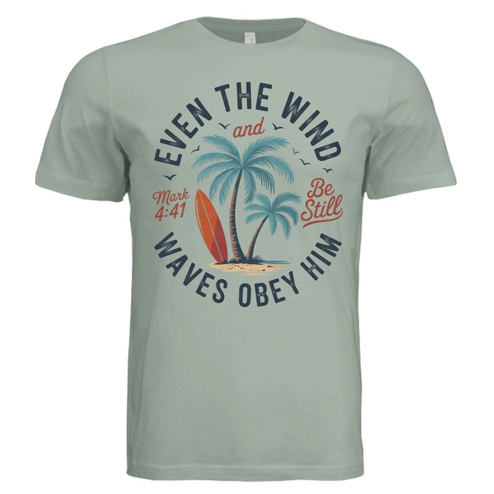 Even the Wind & Waves  Unisex Tee - Stone & Sling