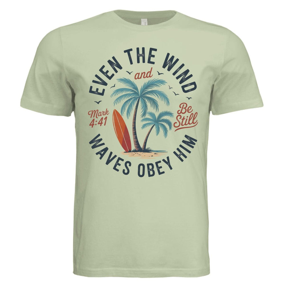 Even the Wind & Waves  Unisex Tee - Stone & Sling