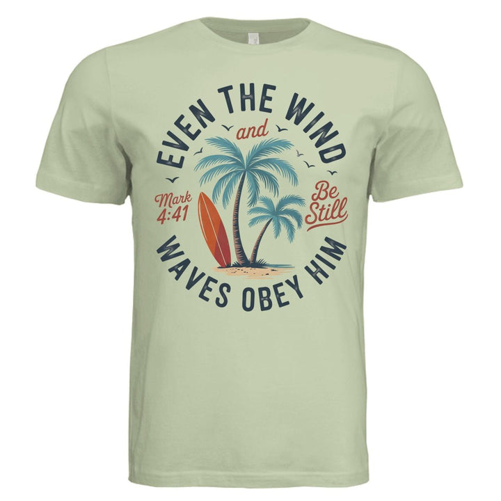 Even the Wind & Waves  Unisex Tee - Stone & Sling