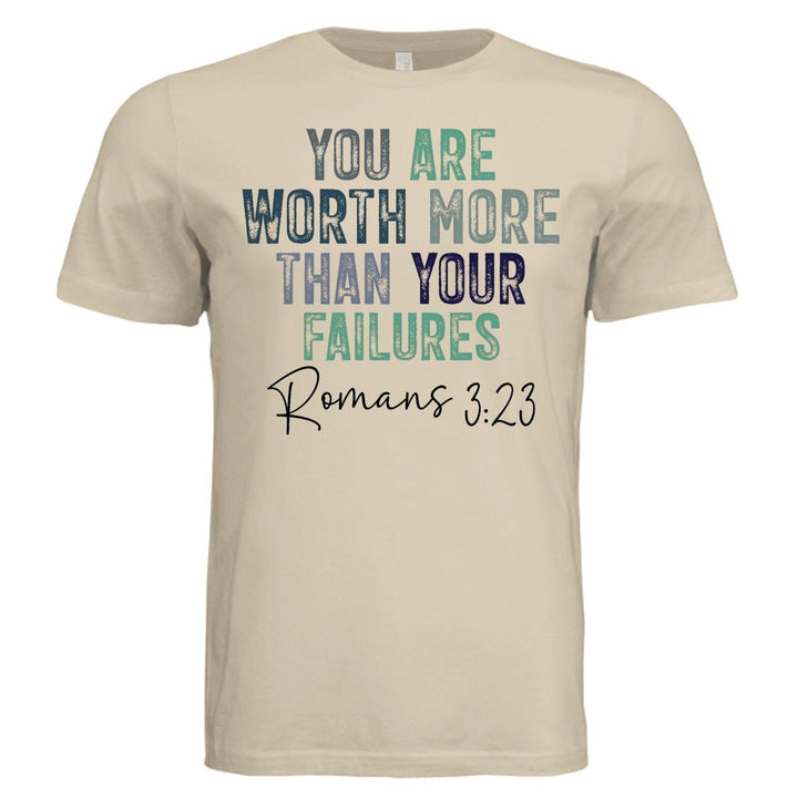 You Are Worth More Unisex Tee - Stone & Sling