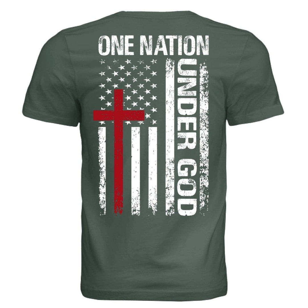 One Nation Under God Unisex Tee - Stone & Sling