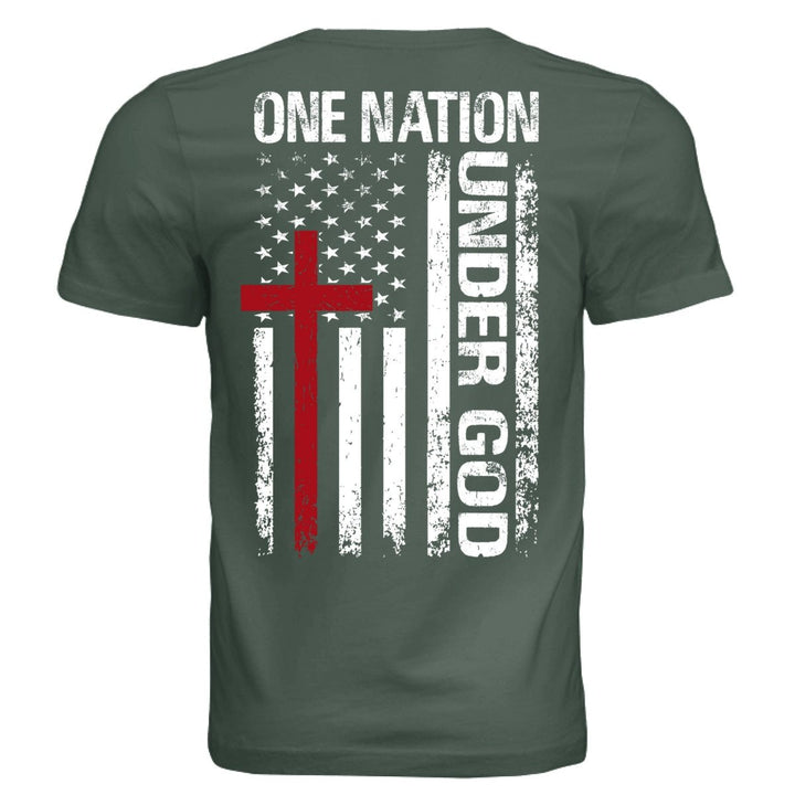 One Nation Under God Unisex Tee - Stone & Sling