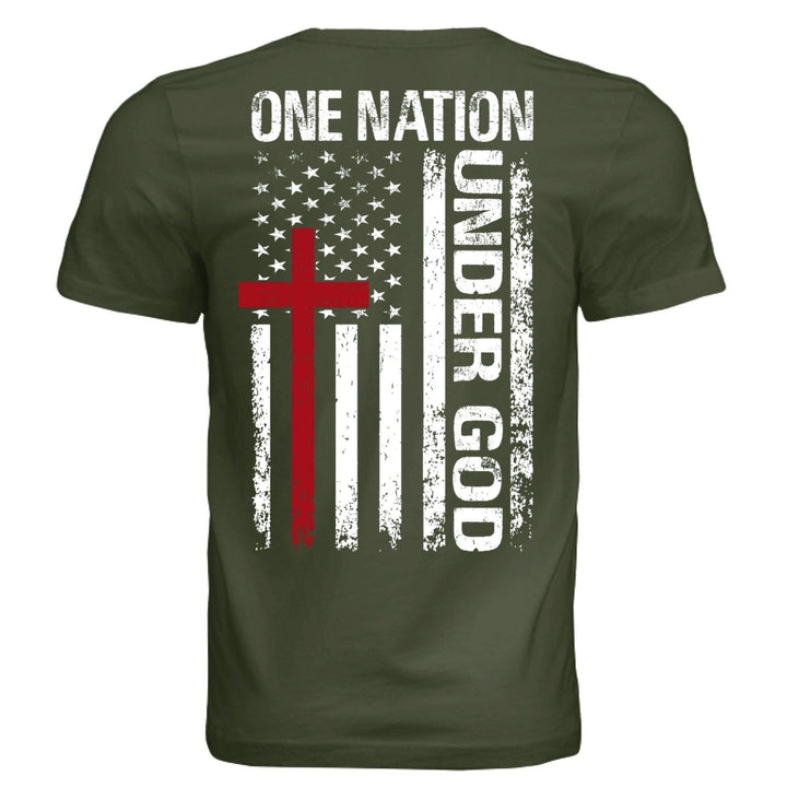 One Nation Under God Unisex Tee - Stone & Sling