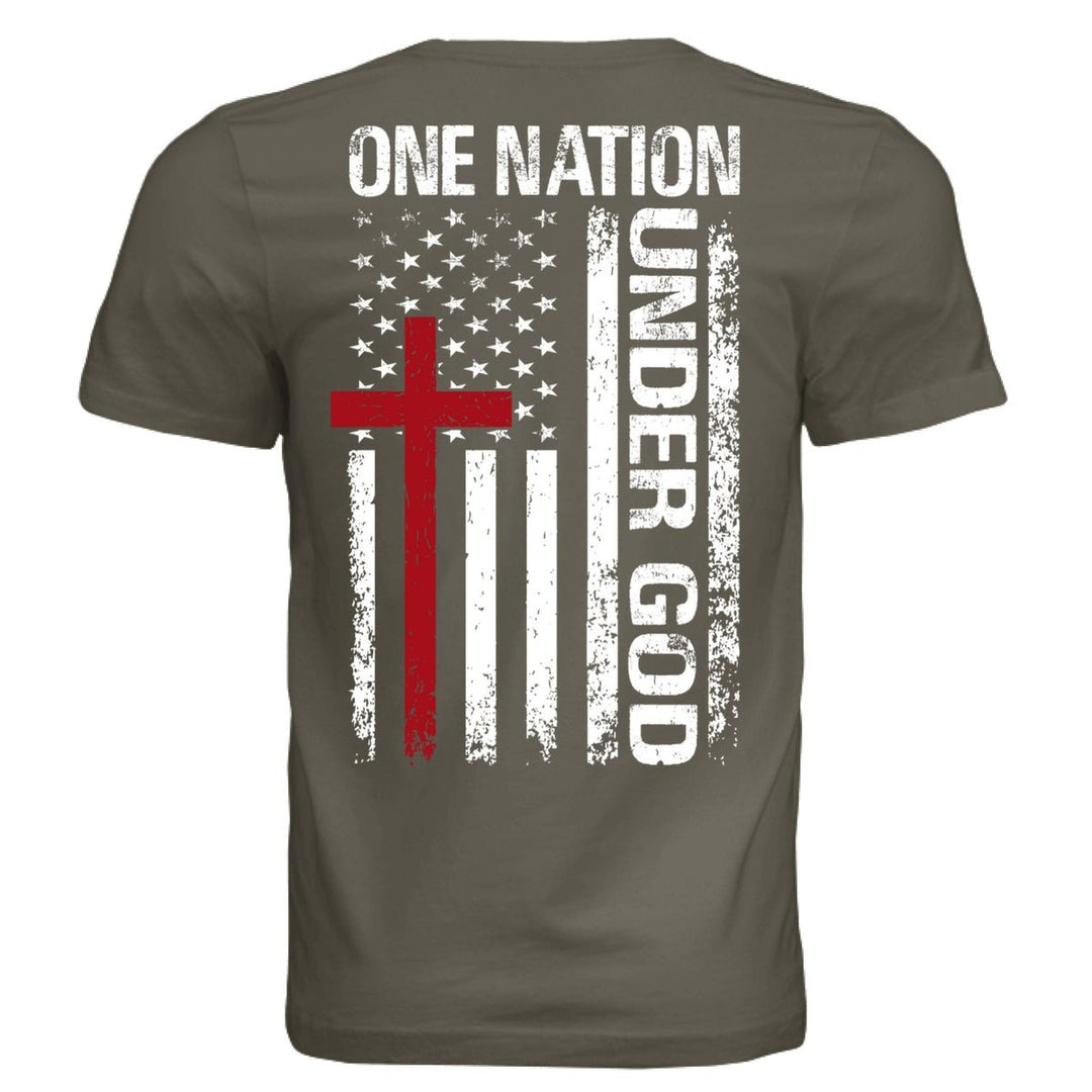 One Nation Under God Unisex Tee - Stone & Sling