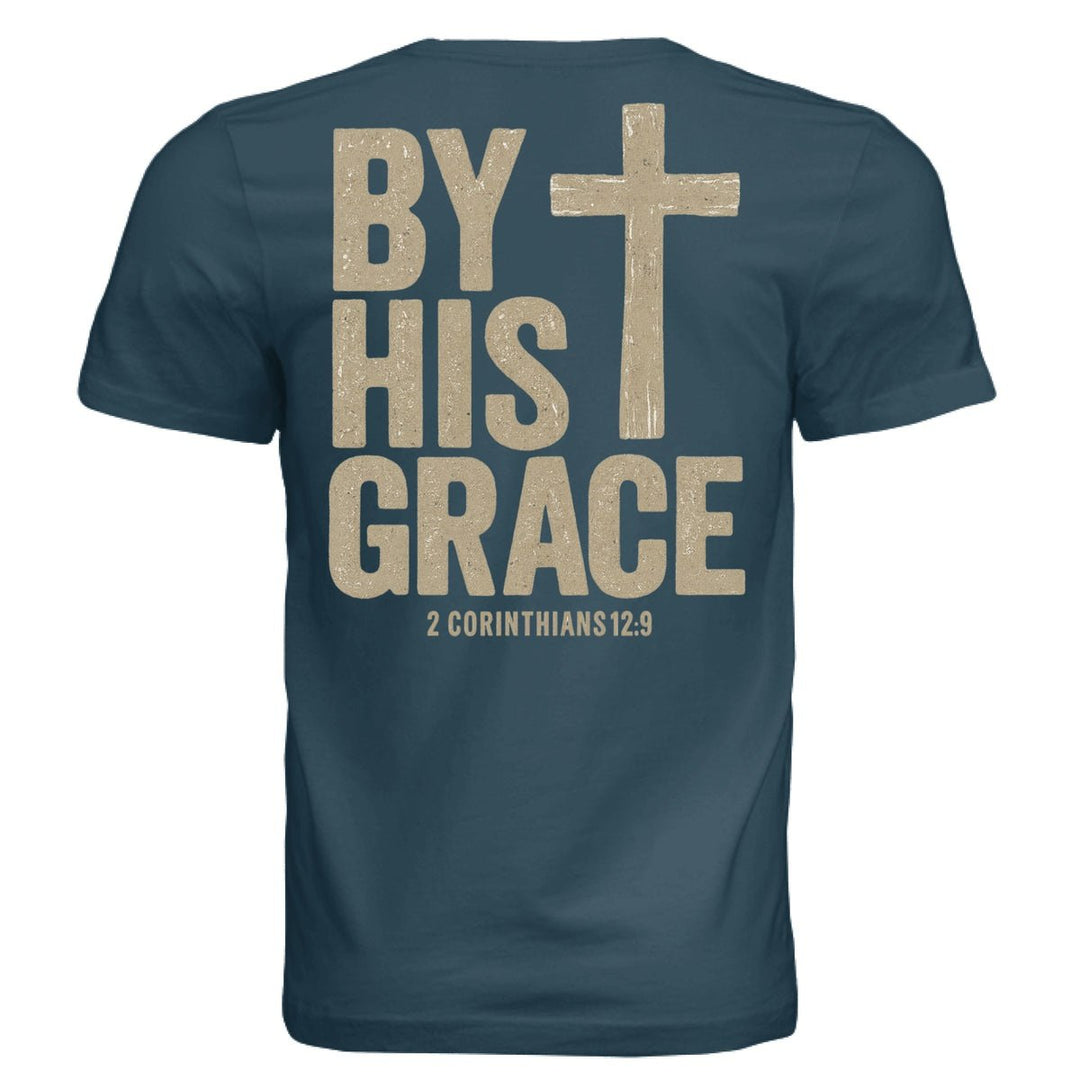 By His Grace Unisex Tee - Stone & Sling
