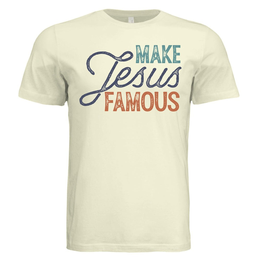 Make Jesus Famous Unisex Tee - Stone & Sling