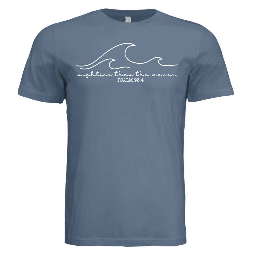 Mightier Than The Waves Unisex Tee - Stone & Sling