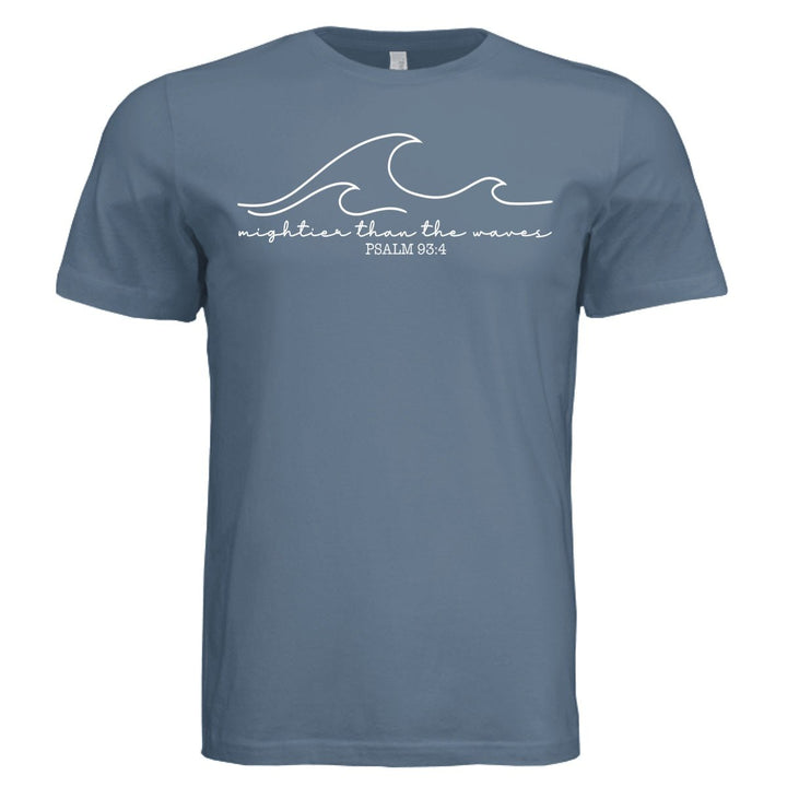 Mightier Than The Waves Unisex Tee - Stone & Sling