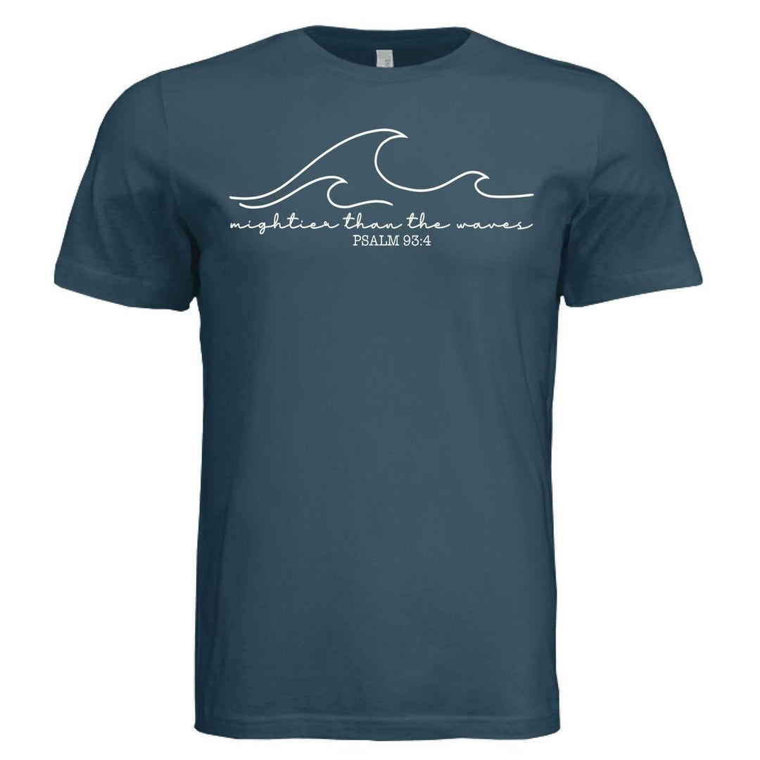 Mightier Than The Waves Unisex Tee - Stone & Sling