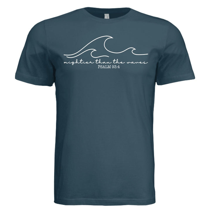 Mightier Than The Waves Unisex Tee - Stone & Sling