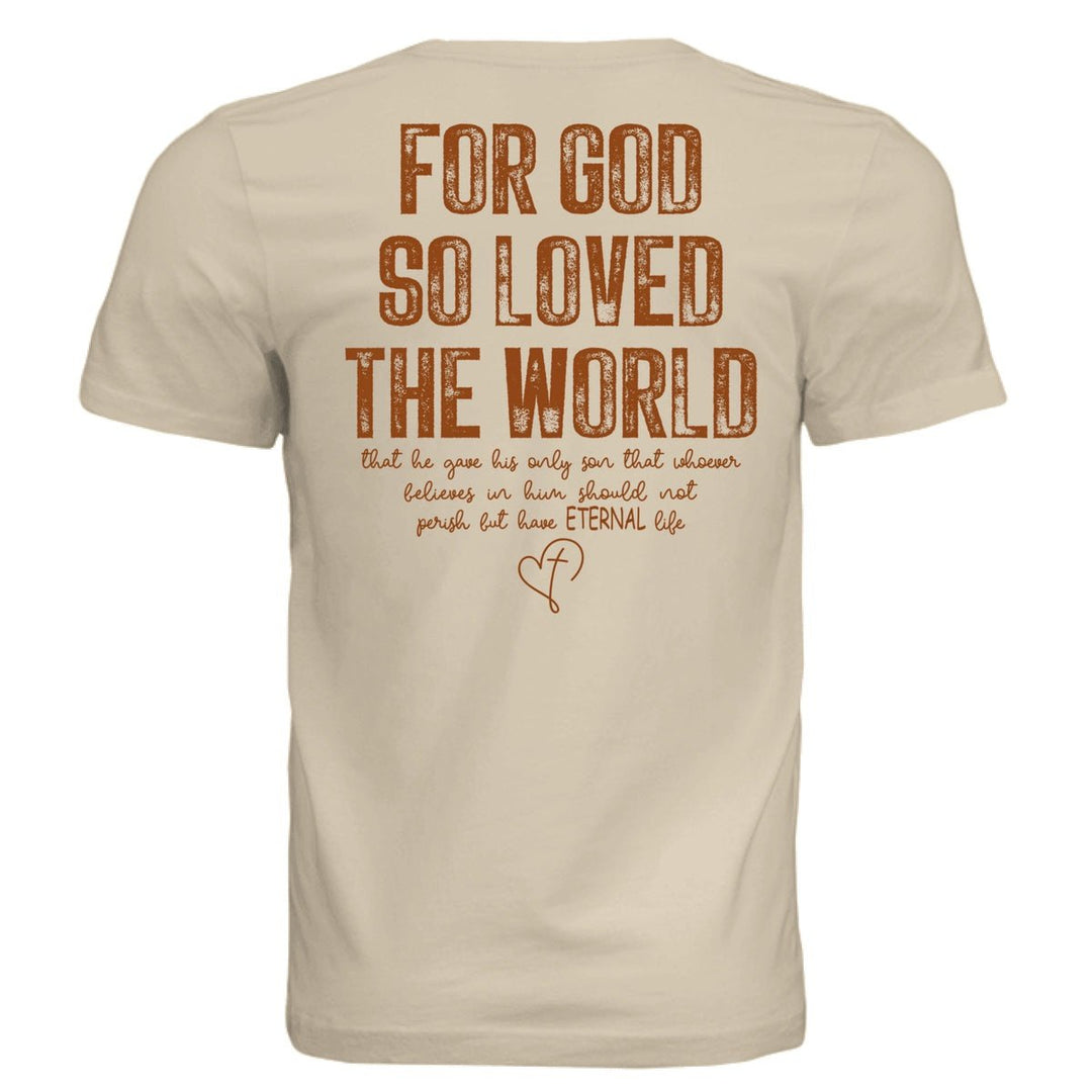 John 3:16 Unisex Tee - Stone & Sling