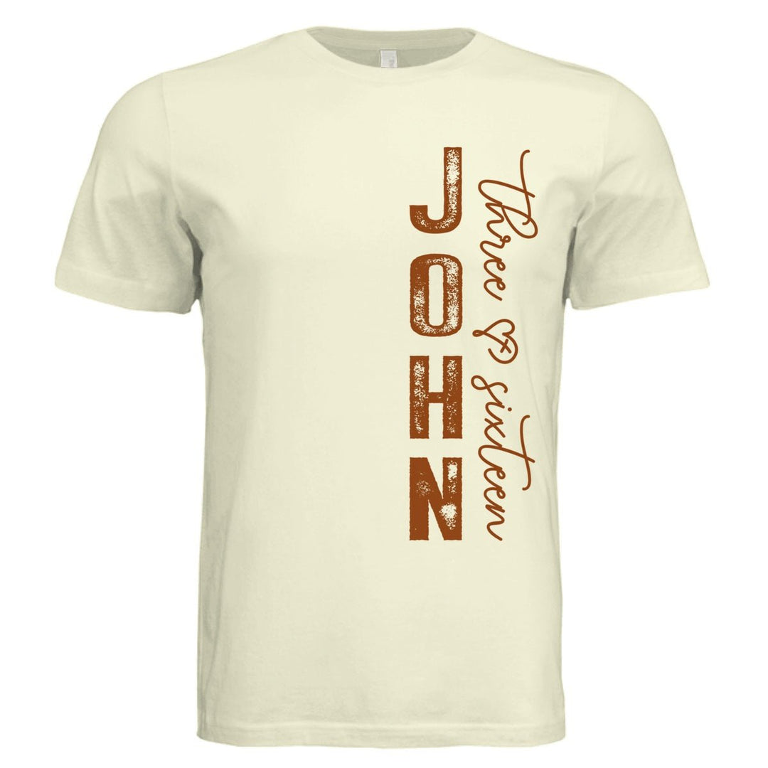John 3:16 Unisex Tee - Stone & Sling