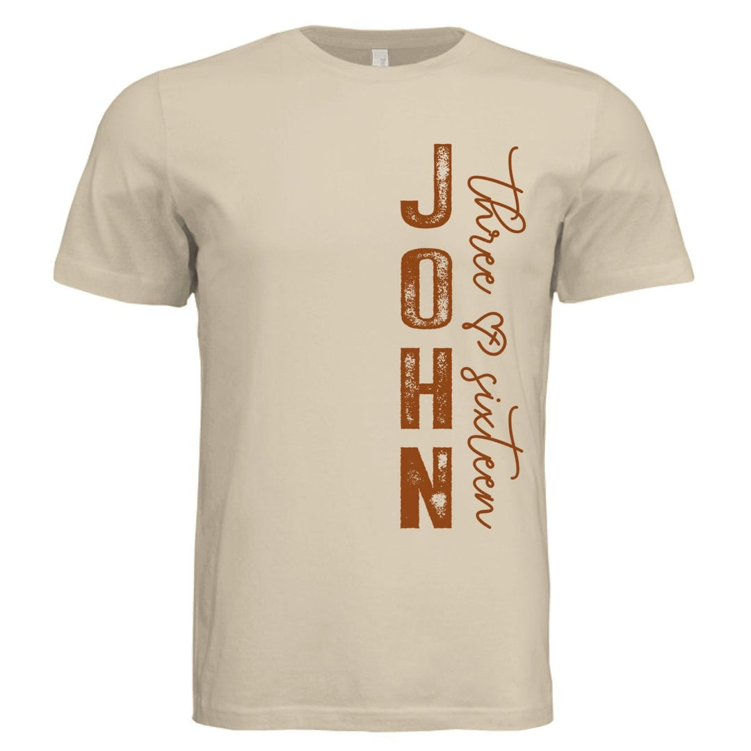 John 3:16 Unisex Tee - Stone & Sling