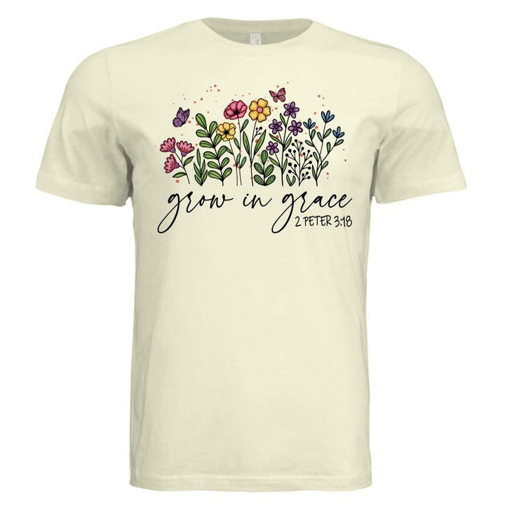 Grow In Grace Unisex Tee - Stone & Sling