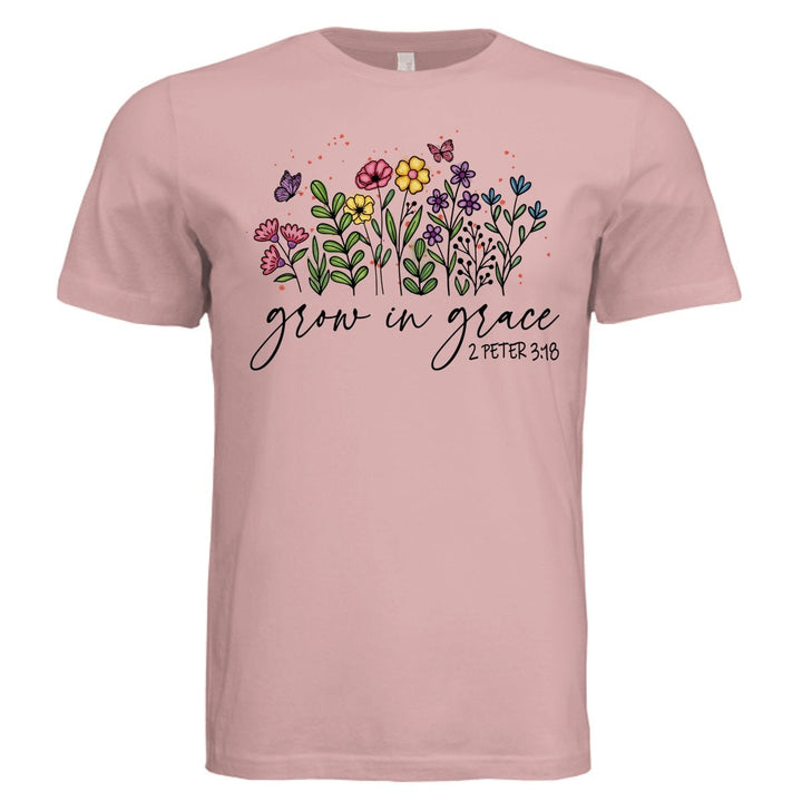 Grow In Grace Unisex Tee - Stone & Sling
