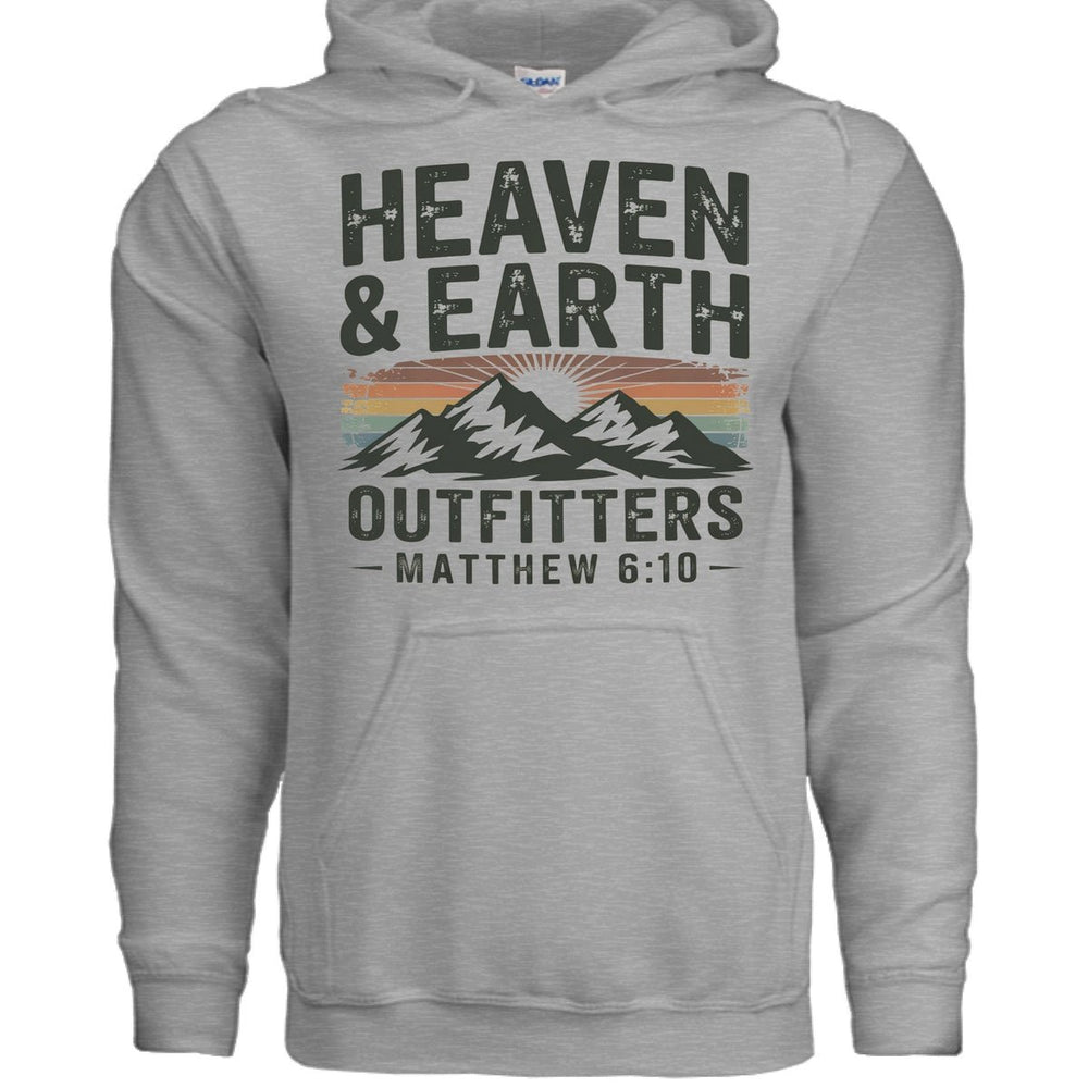 Heaven And Earth Hoodie - Stone & Sling