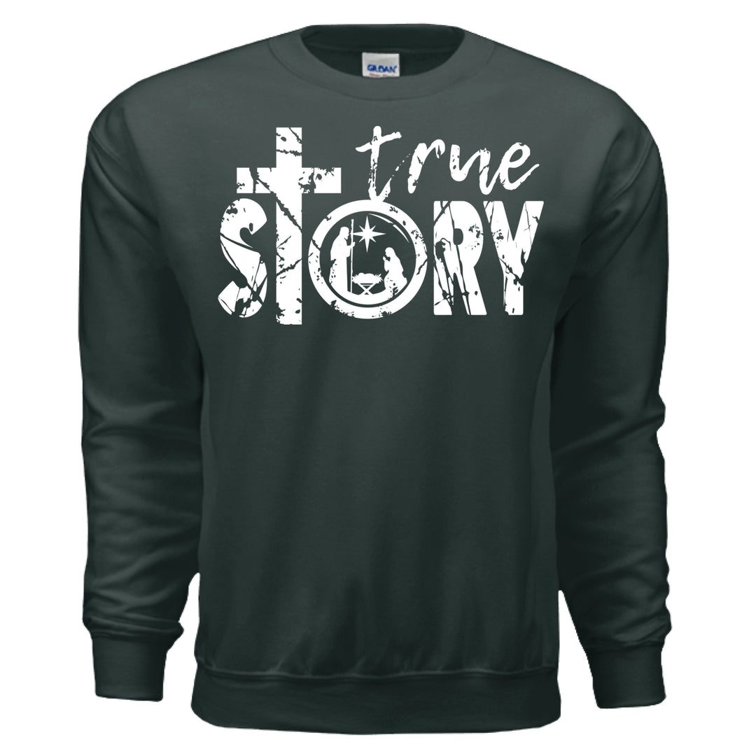 True Story Crewneck Sweatshirt - Stone & Sling