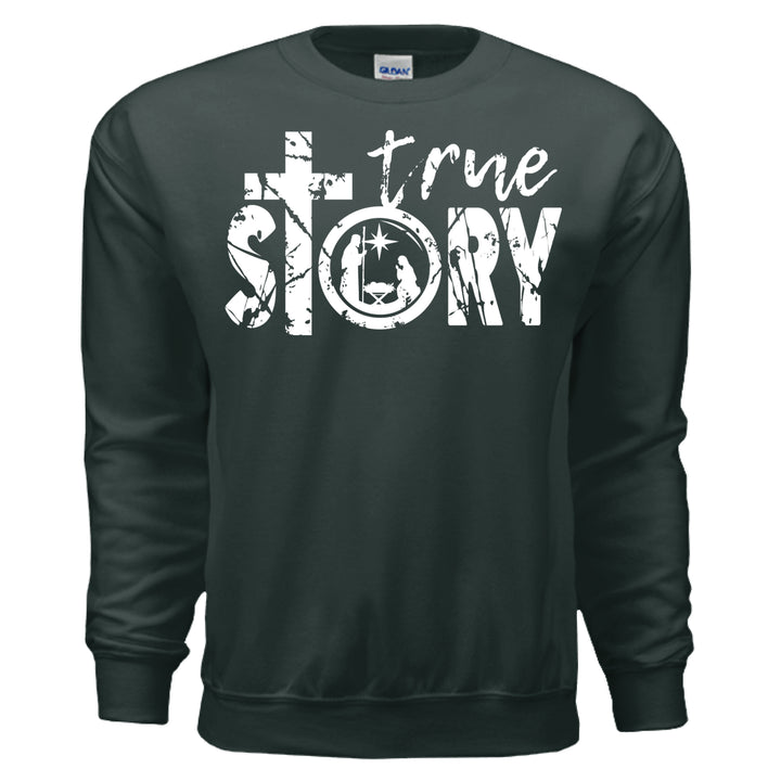 True Story Crewneck Sweatshirt - Stone & Sling