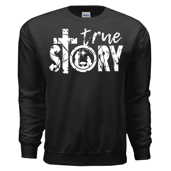 True Story Crewneck Sweatshirt - Stone & Sling
