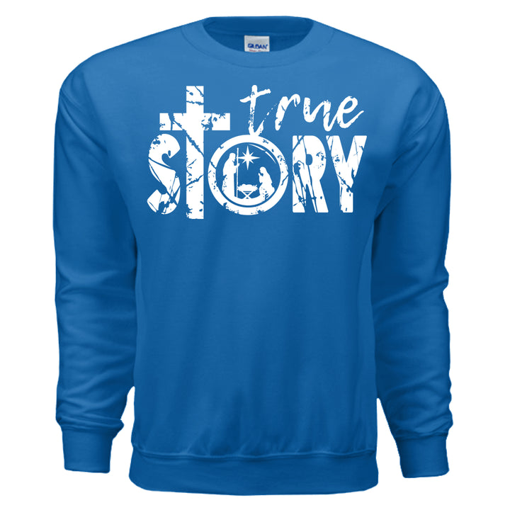 True Story Crewneck Sweatshirt - Stone & Sling