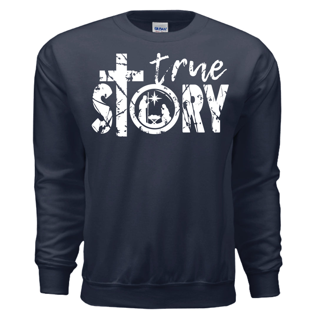 True Story Crewneck Sweatshirt - Stone & Sling