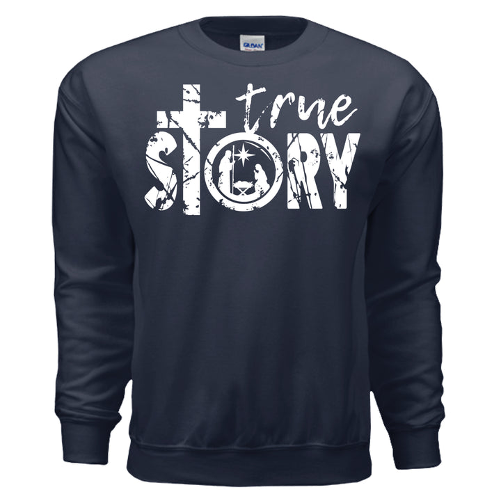True Story Crewneck Sweatshirt - Stone & Sling