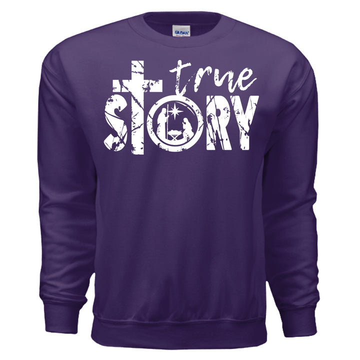 True Story Crewneck Sweatshirt - Stone & Sling