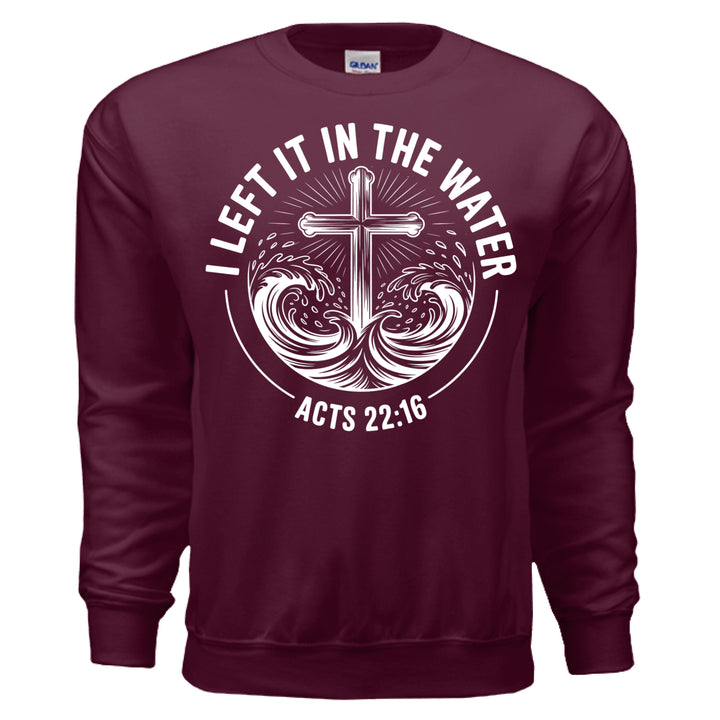 Left It in the Water Crewneck Sweatshirt - Stone & Sling