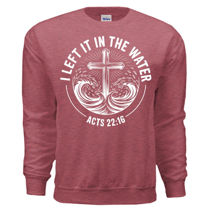 Left It in the Water Crewneck Sweatshirt - Stone & Sling