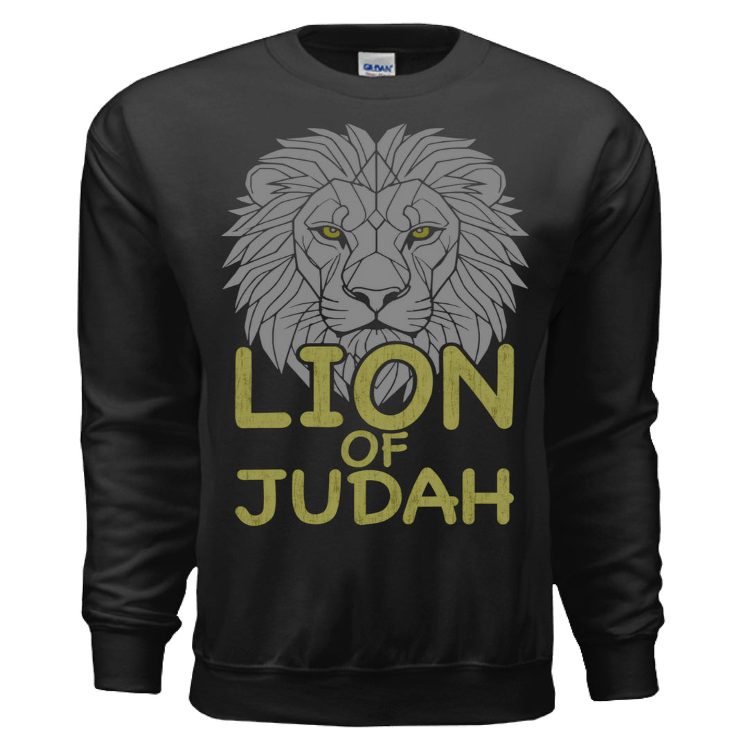 Lion of Judah Crewneck Sweatshirt - Stone & Sling
