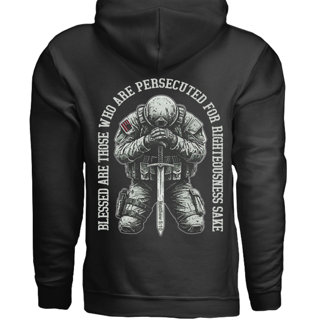 Persecuted for Righteousness Hoodie - Stone & Sling
